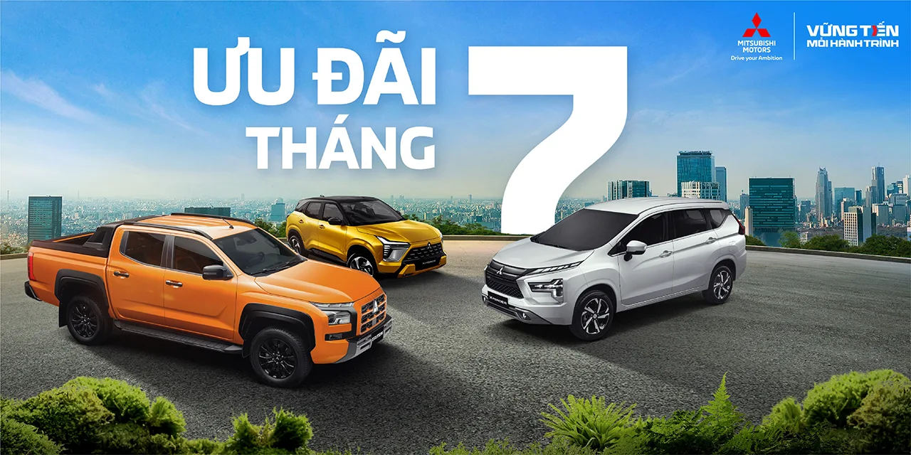 Khuyến mãi mua xe trong tháng 07/2025 tại Mitsubishi Đồng Nai