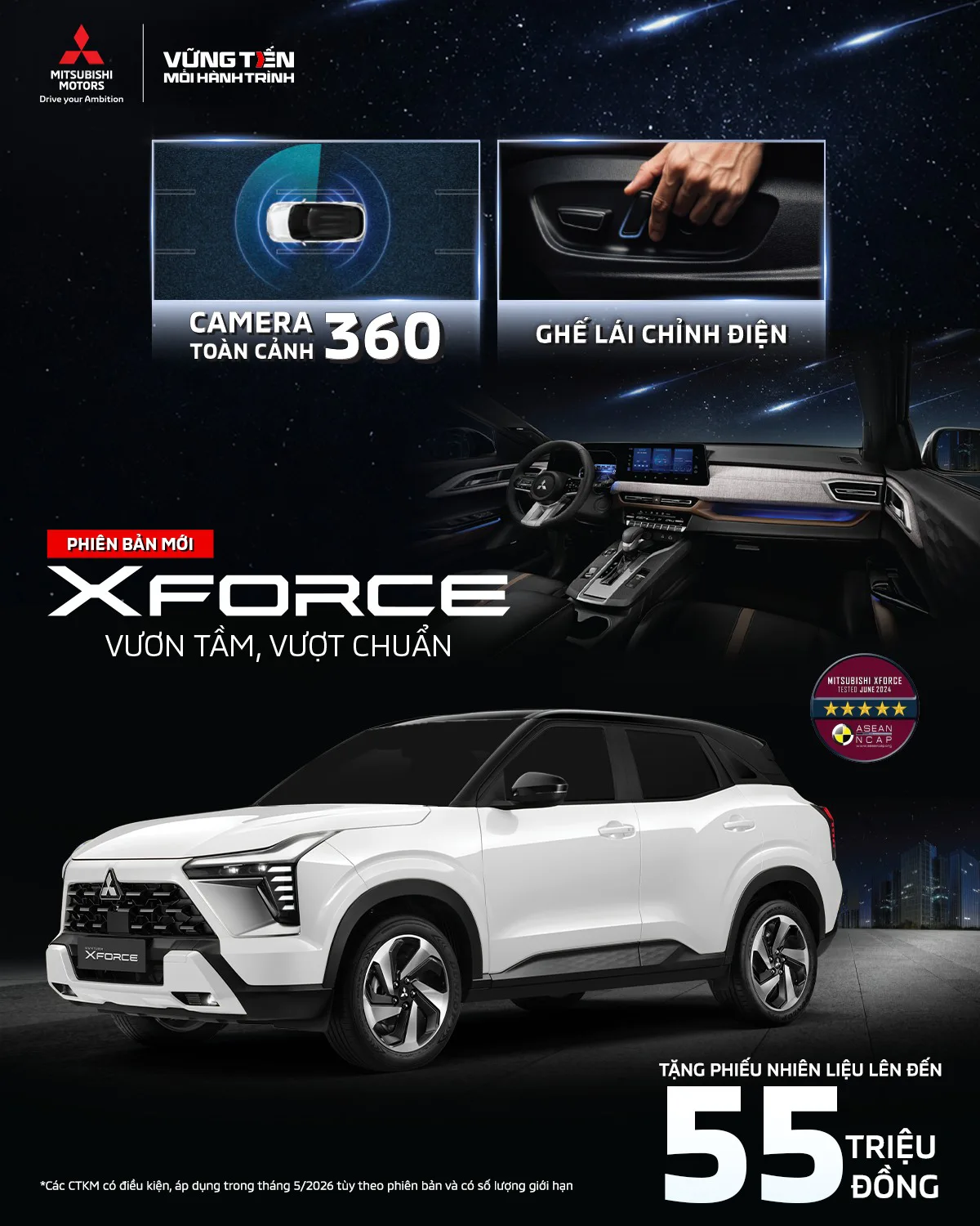 GIỚI THIỆU MITSUBISHI XFORCE 2026